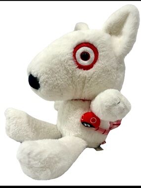 16” Target Bullseye Plush Dog 2023 Target Exclusive w/ Working Backpack Ladybug